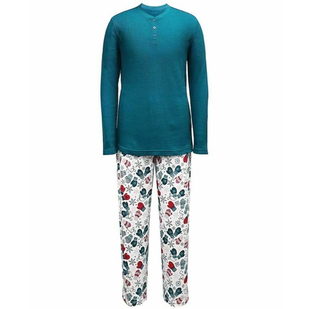 Macys Family Matching Mens Large Mitten-Print Pjs